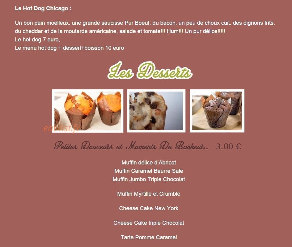 Burger et Compagnie hyères — carte page 4