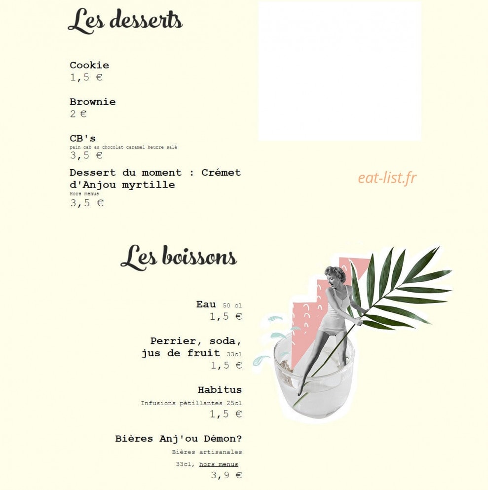 Cab's — carte page 4