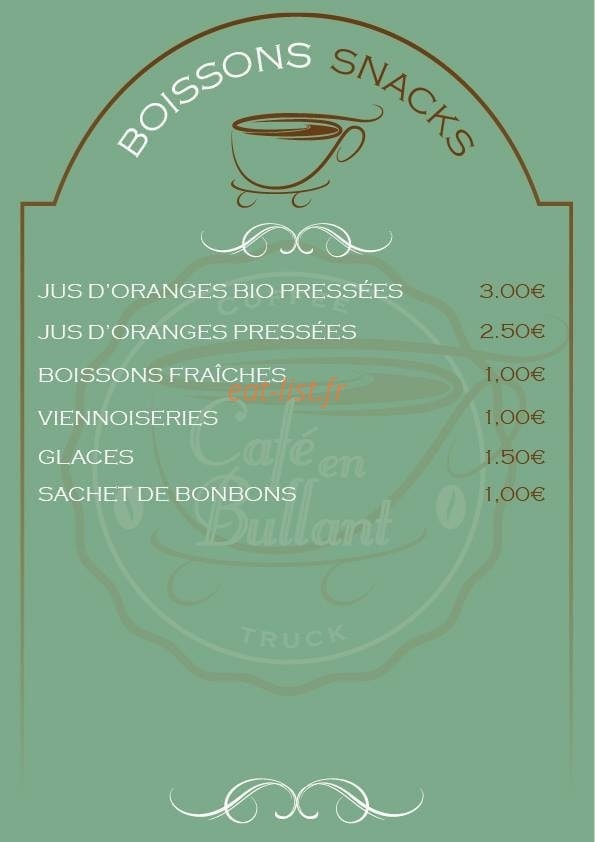 Café en bullant — carte page 1