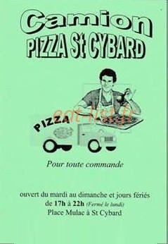 Camion Pizza — carte page 1