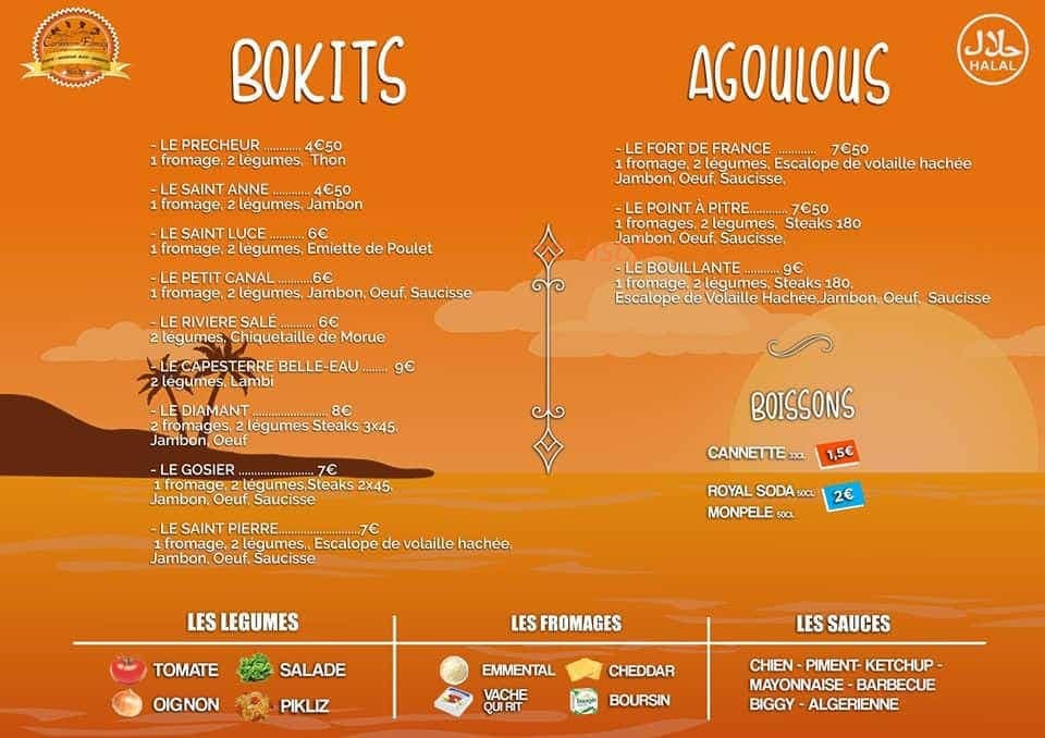Caribbean Family — carte page 1