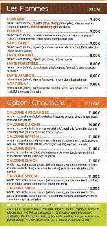 Casa Gio — carte page 3