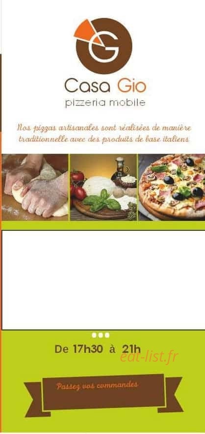 Casa Gio — carte page 1