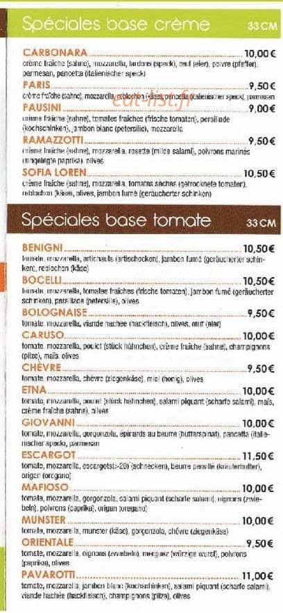 Casa Gio — carte page 4