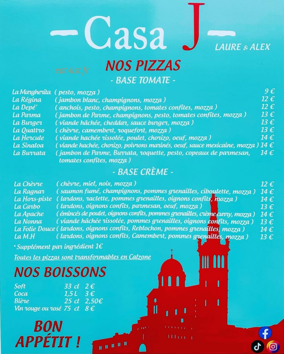 Casa J — carte page 1