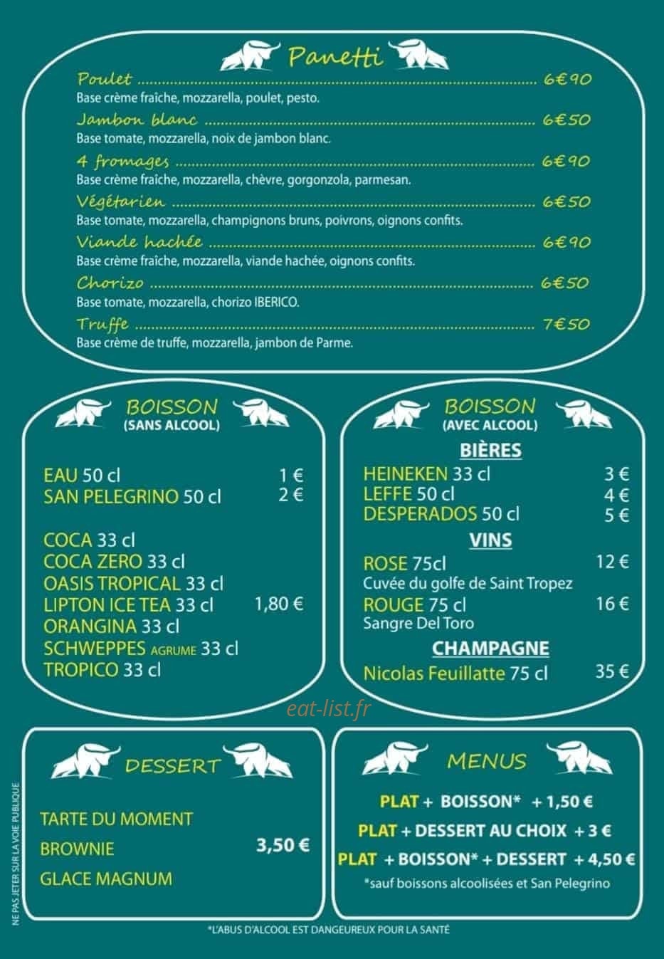 Casa Streat — carte page 2