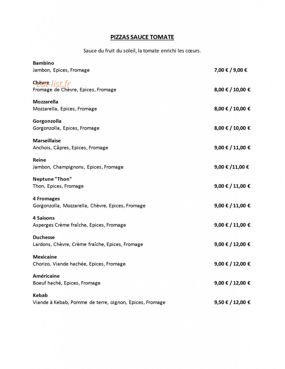 Caza — carte page 2