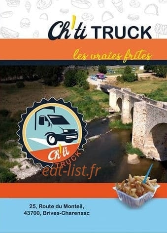 Ch'ti Truck — carte page 1