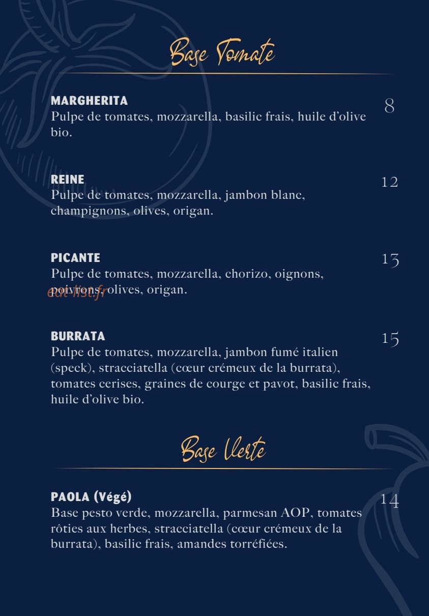 Chez Clochette — carte page 3
