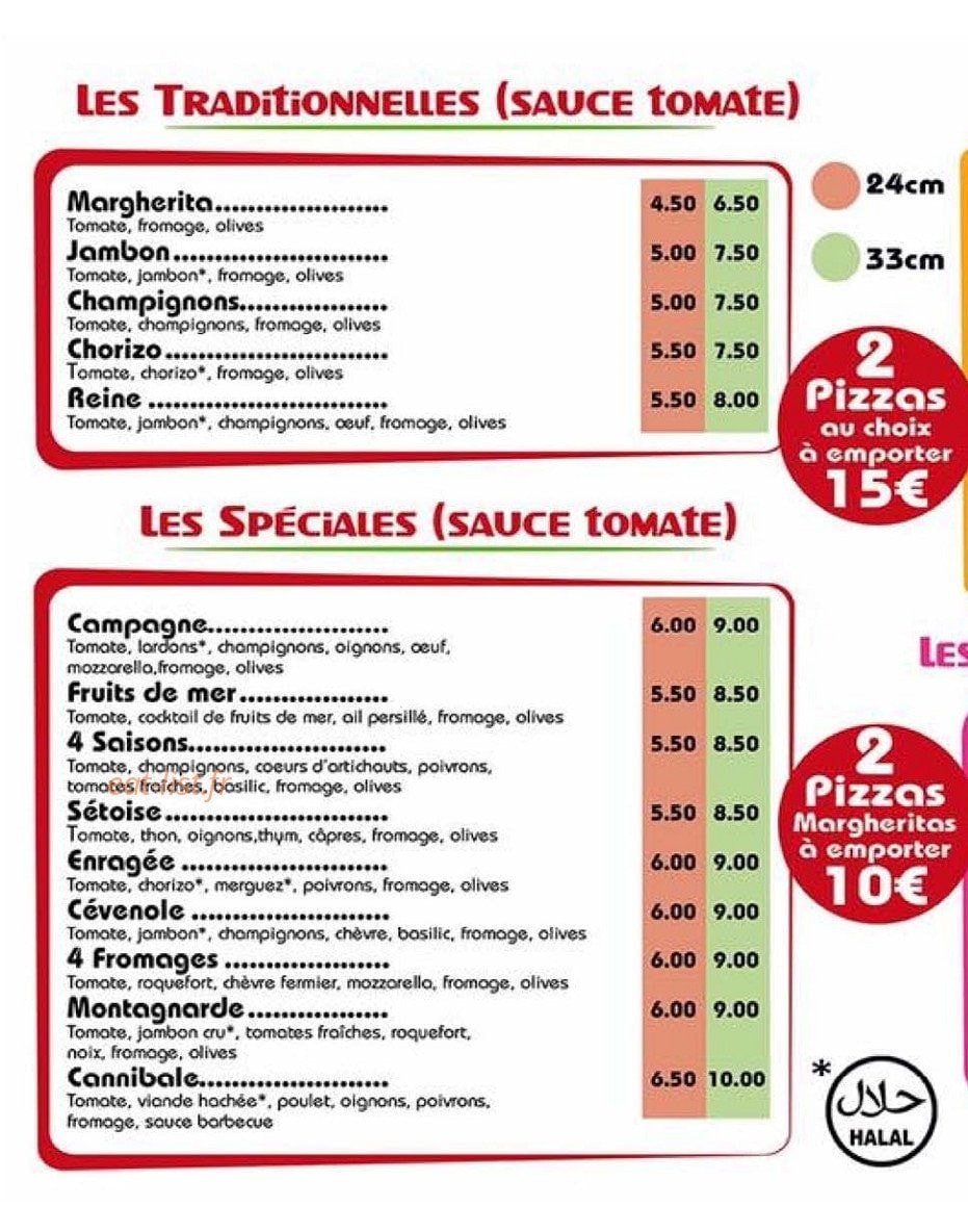 Chez Coco — carte page 2