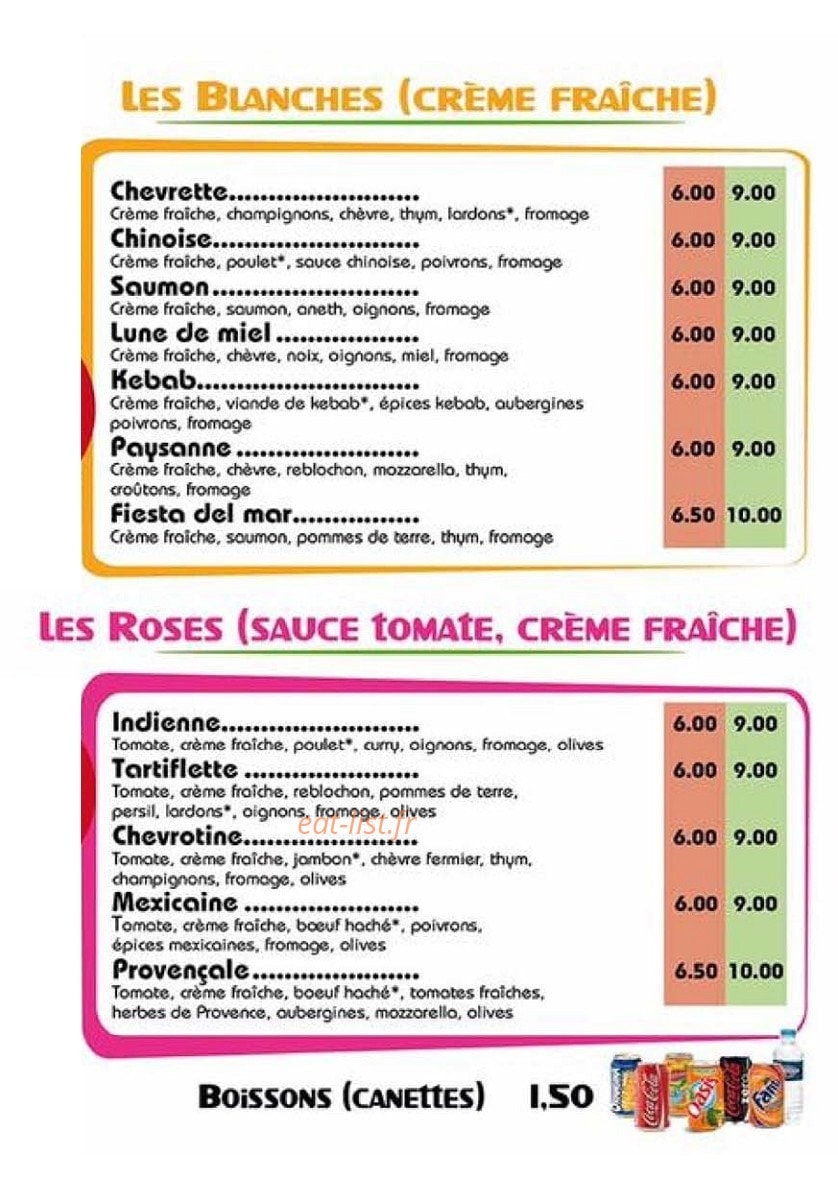 Chez Coco — carte page 3