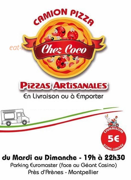 Chez Coco — carte page 1
