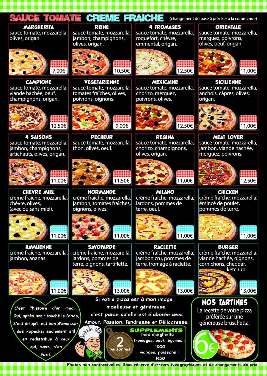 Chez Davy — carte page 2