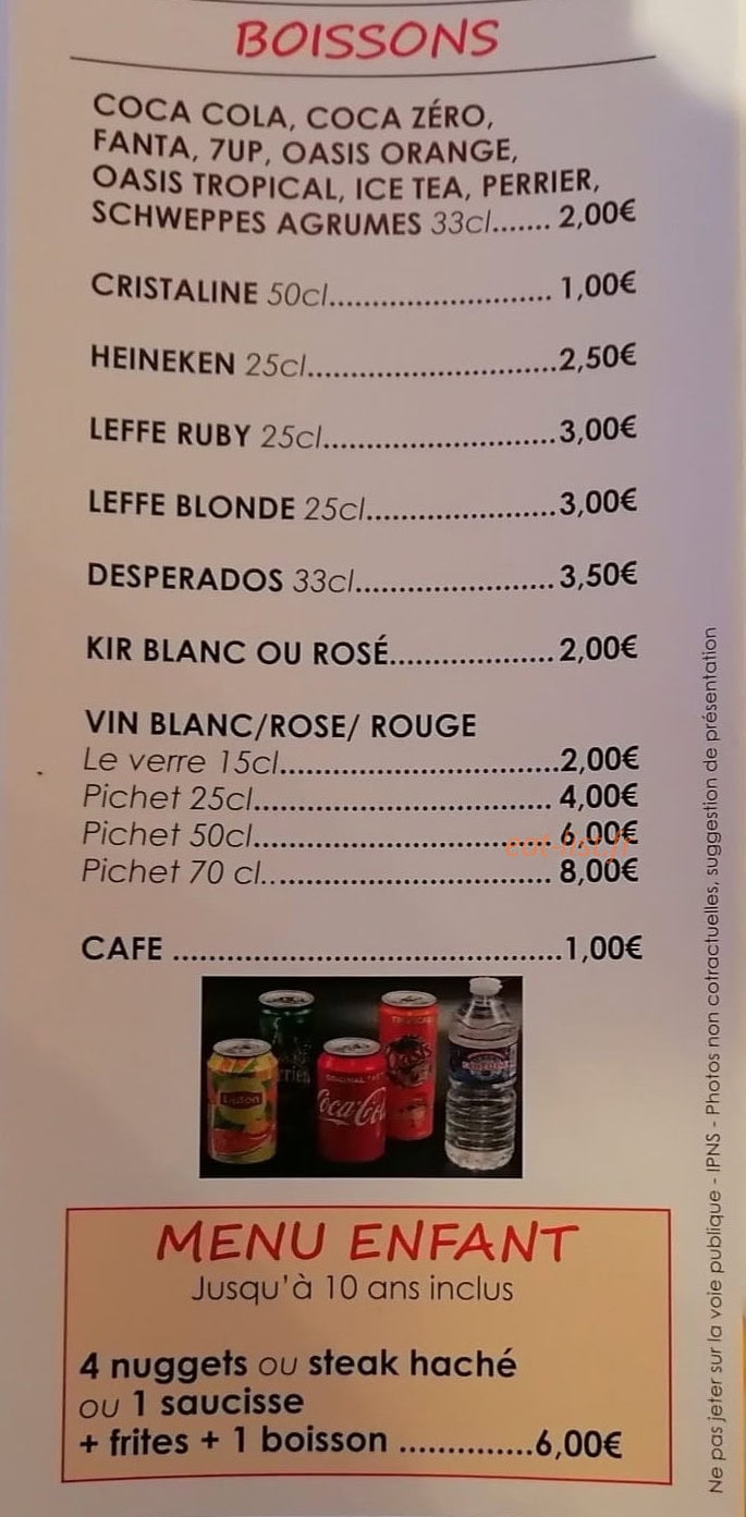 Chez Gaëlle — carte page 6
