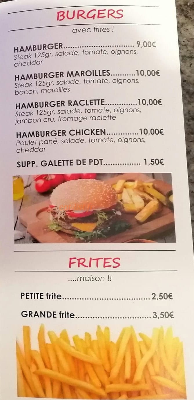 Chez Gaëlle — carte page 4