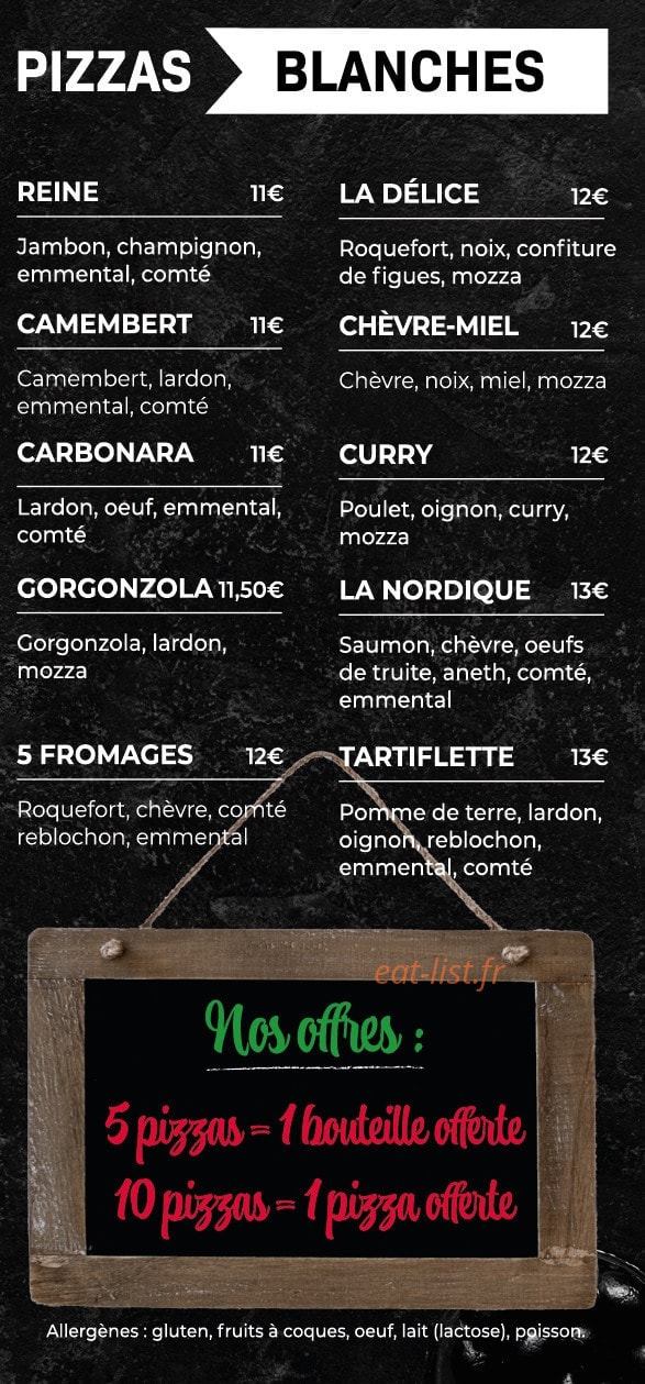Chez Greg — carte page 3