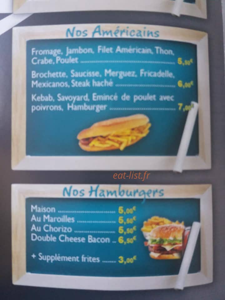 Chez Jess — carte page 2