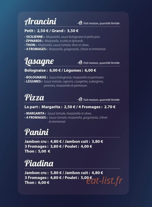 Chez Laura — carte page 2
