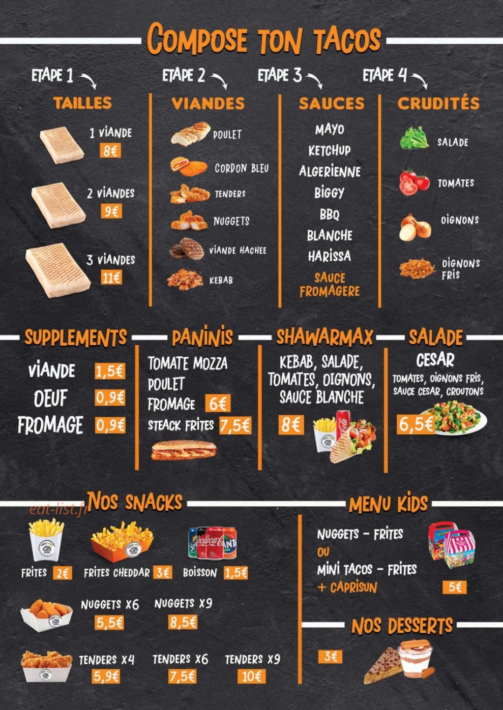 Chez Loub — carte page 2