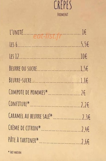 Chez Louise — carte page 2