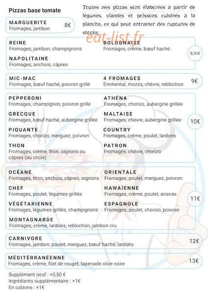 Chez Michel — carte page 2
