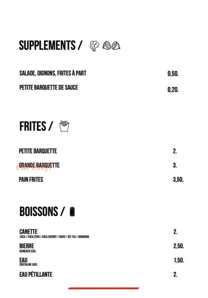 Chez Mimile — carte page 4