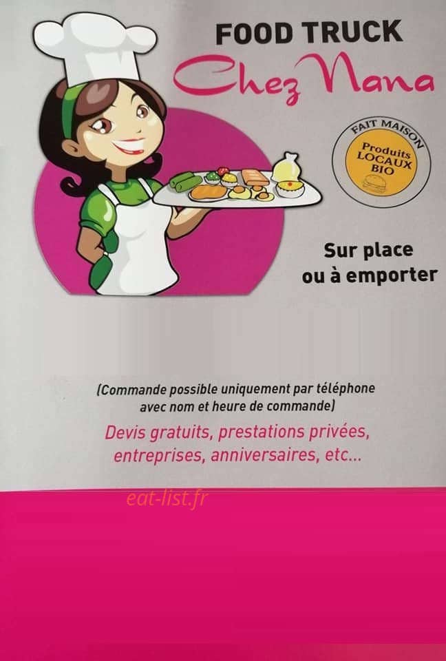Chez Nana — carte page 1