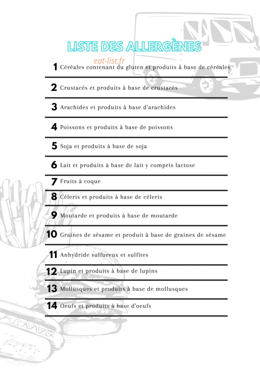 Chez Nonette — carte page 3