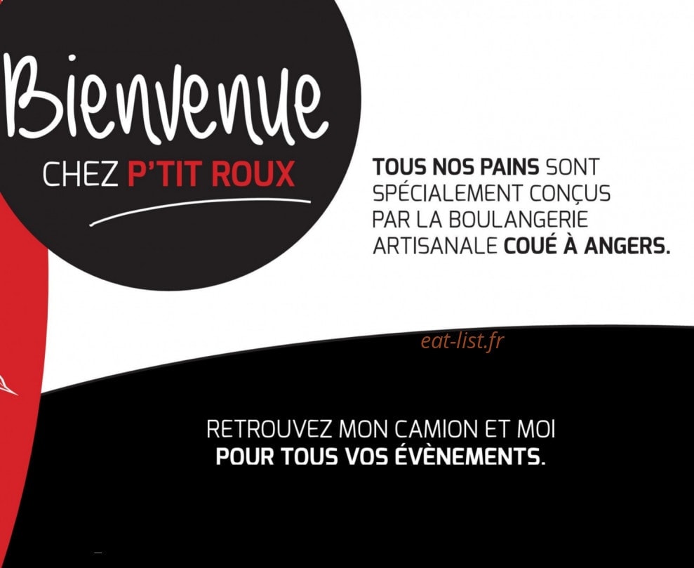 Chez P'tit Roux — carte page 1