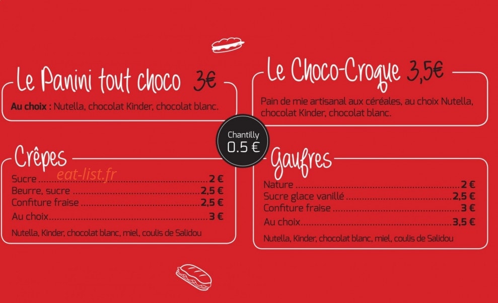 Chez P'tit Roux — carte page 4