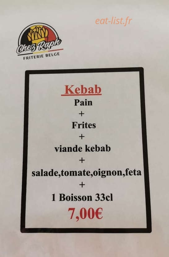 Chez Raph — carte page 2
