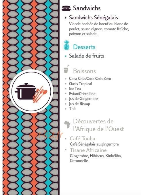 Chez Rose — carte page 2