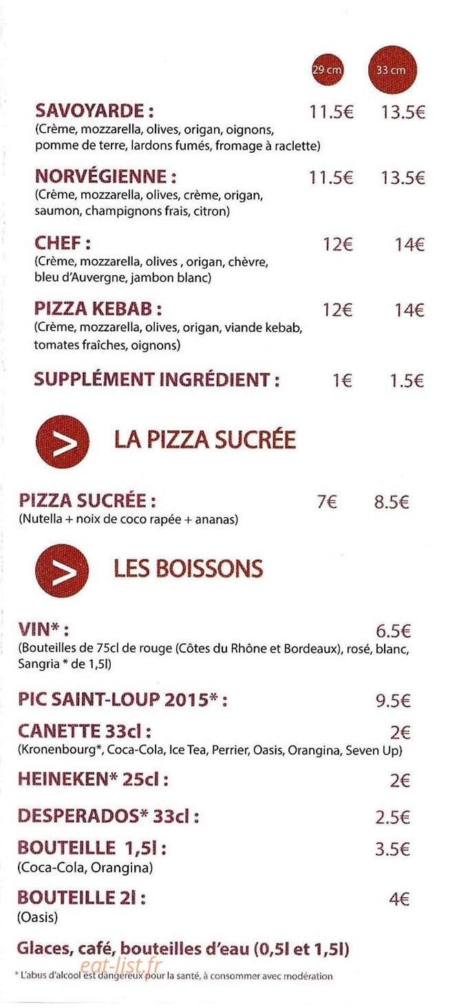 Chez Tchip — carte page 6