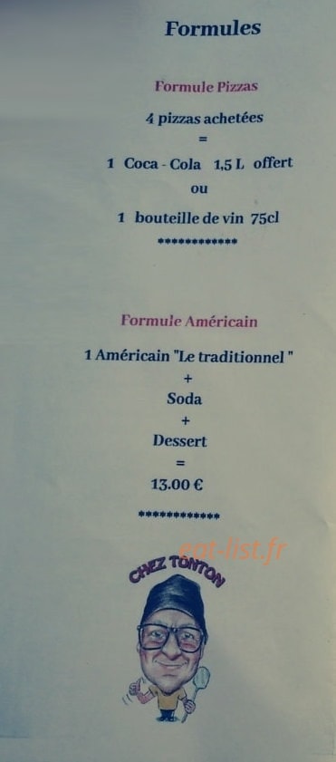 Chez tonton — carte page 5