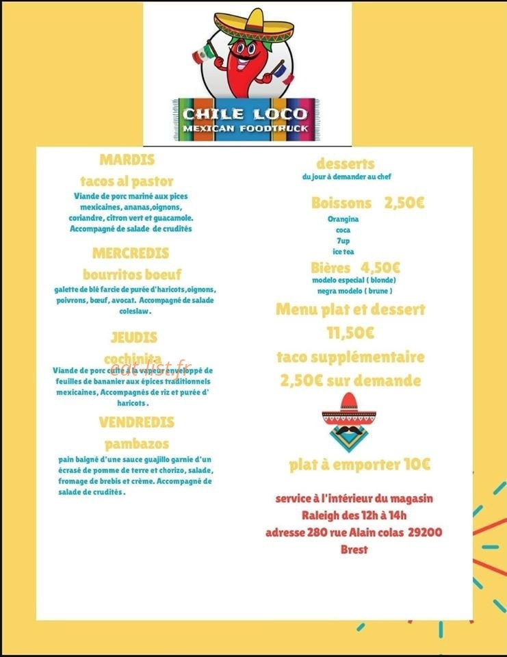 Chile loco — carte page 1