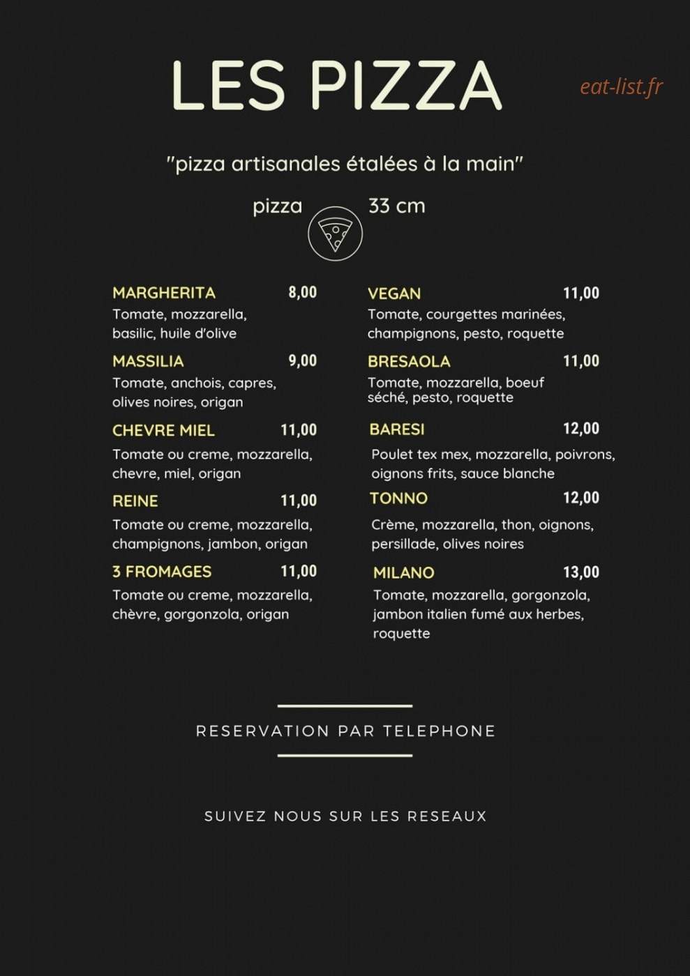 Ciaotruck — carte page 2