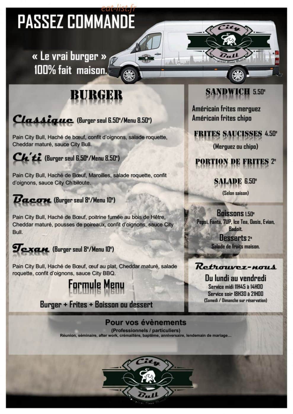 City Bull — carte page 1