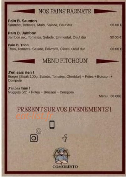 ComOresto — carte page 2