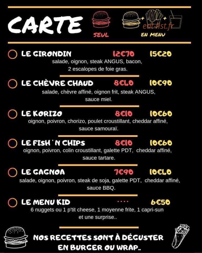 Cook'N Truck — carte page 4