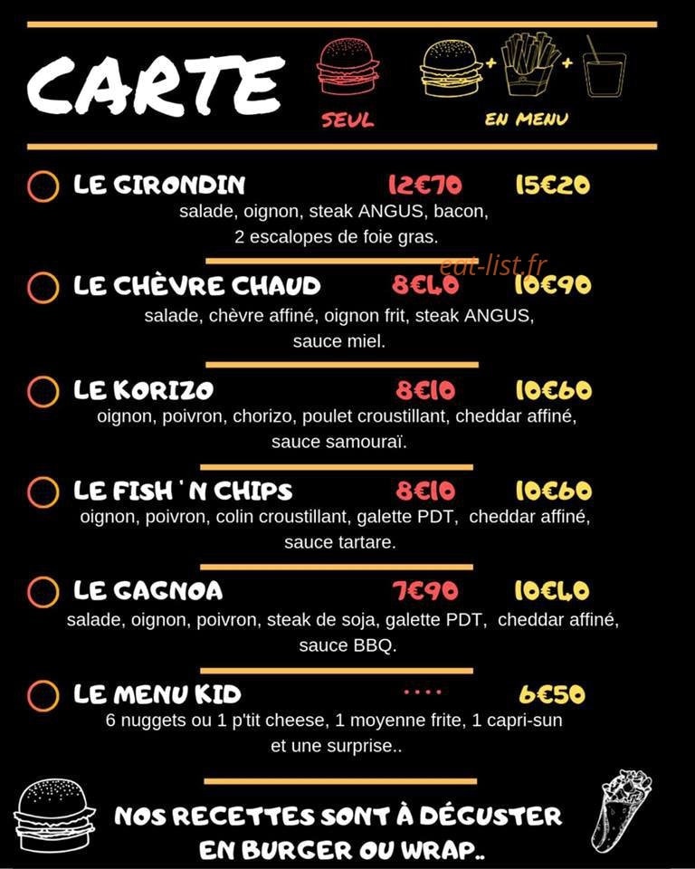 Cook'N Truck — carte page 3