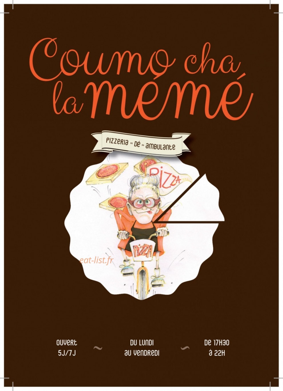 Coumo Cha La Mémé — carte page 1