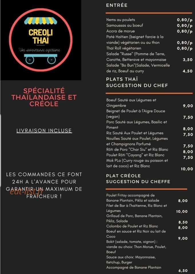 Créolithai — carte page 1