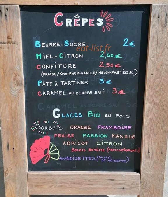 crêpes à l'Ouest — carte page 4
