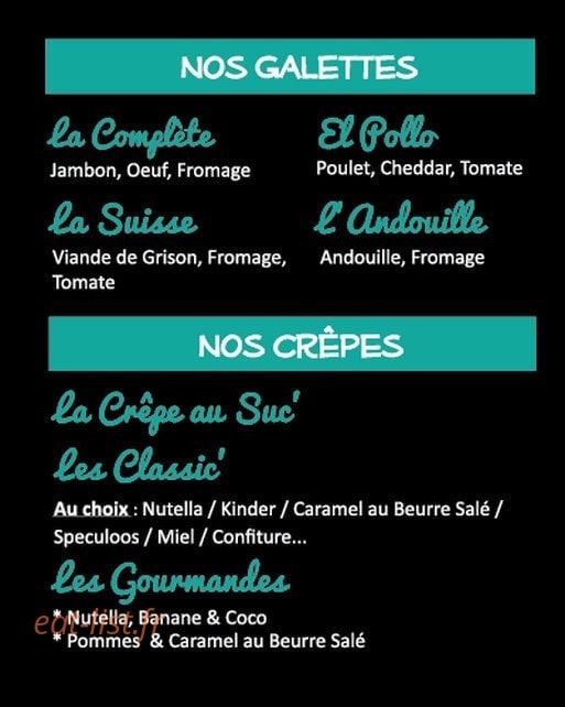 Crêpes Troopers — carte page 3