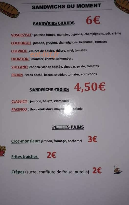 Croc Lorrain — carte page 1
