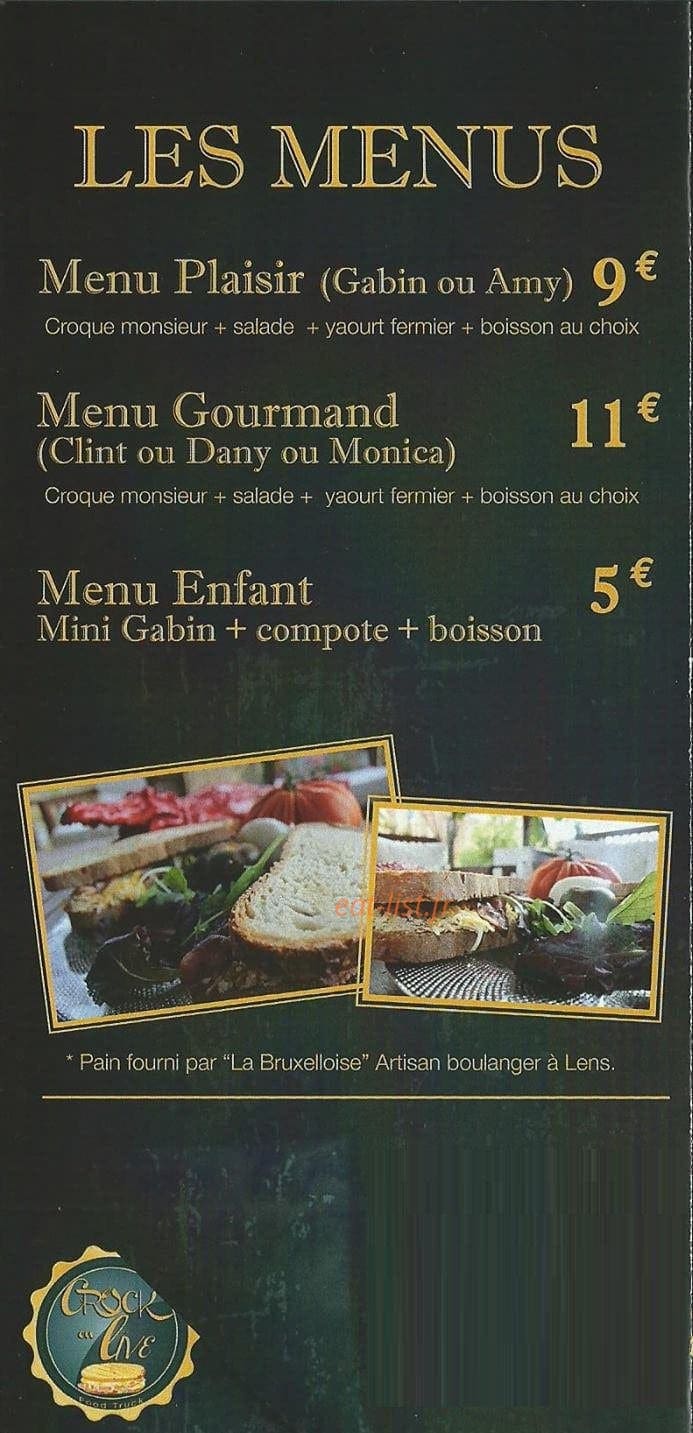 Crock En Live — carte page 1
