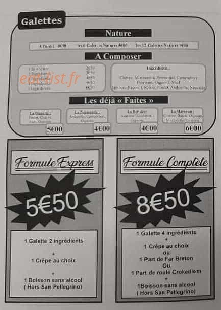 Crokediem — carte page 2