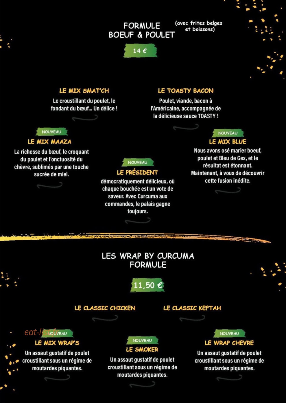 Curcuma — carte page 4