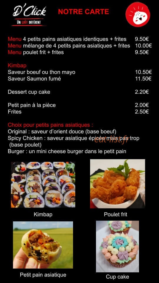 D'Click — carte page 1