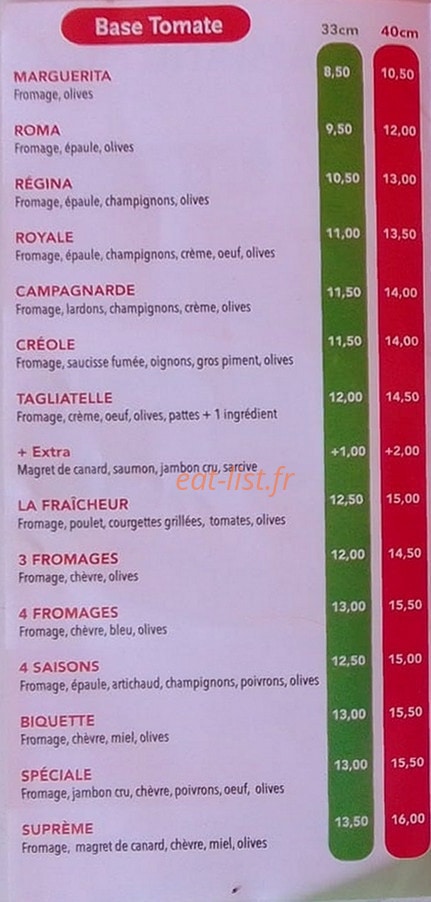 Damiano's — carte page 2